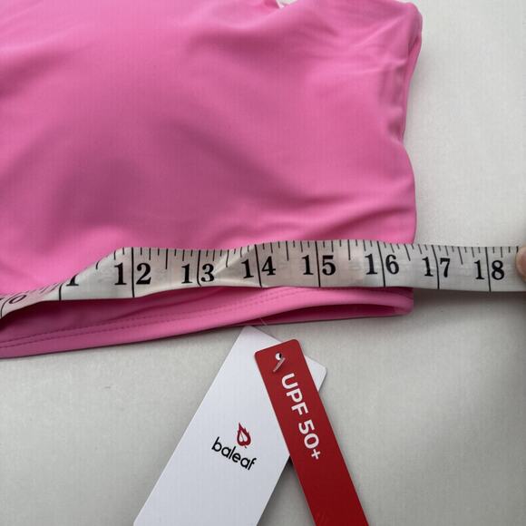 Women's Swim Bra Modest High Neck Bikini Top Quick Dry UPF 50+Bathing Suit Sz-42 - Picture 5 of 15